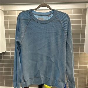 Billy Reid Light Blue Crewneck Sweater